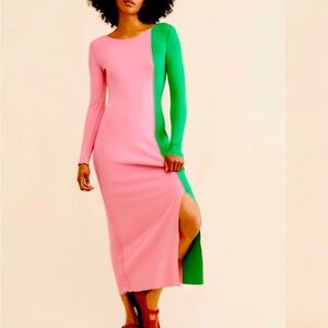 Ida Colorblock Knit Dress from NUULY used